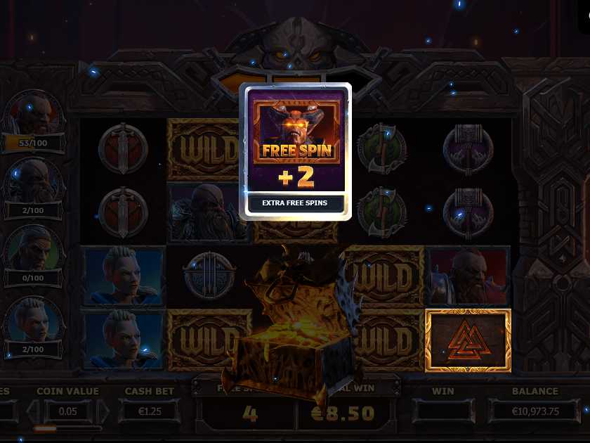 Бесплатные вращения в автомате Vikings Go To Hell Фри-спины в слоте Vikings Go To Hell